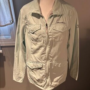 Eddie Bauer Women's Mint Utility Jacket